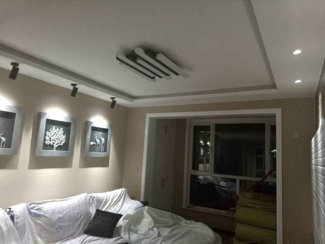 阳台与沙发背景实际照片